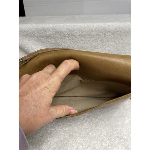 MARK CROSS Crossbody Shoulder Brown LEATHER Vintage READ - Picture 9 of 16